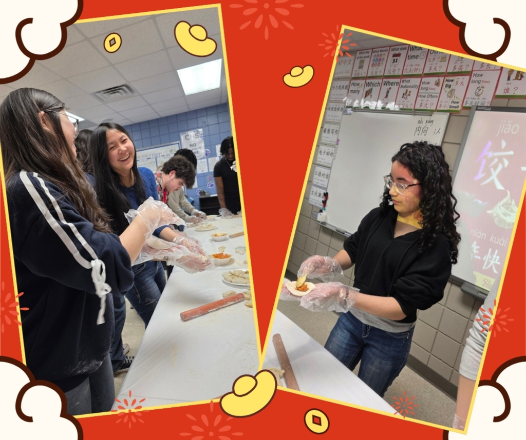 🎉✨ Students in Mrs. Chen’s Chinese classes had a wonderful time celebrating the Chinese New Year with delicious dumplings and creative crafts! 🥟🏮 Did you know the Year of the Fire Horse 🐎 begins on February 17? Chinese New Year, also known as the Spring Festival, is celebrated in China and by many Asian communities worldwide, traditionally lasting 15 days of joy, tradition, and family gatherings. 🌸 Special thanks to Velda Lueders, Coldwell Banker RPM Group, for the generous donation supporting the annual traditions and activities in all Chinese classes at Conway High School! 💙🙏💙 #ChineseNewYear #LunarNewYear #YearOfTheHorse #SpringFestival #CulturalCelebration 🎇