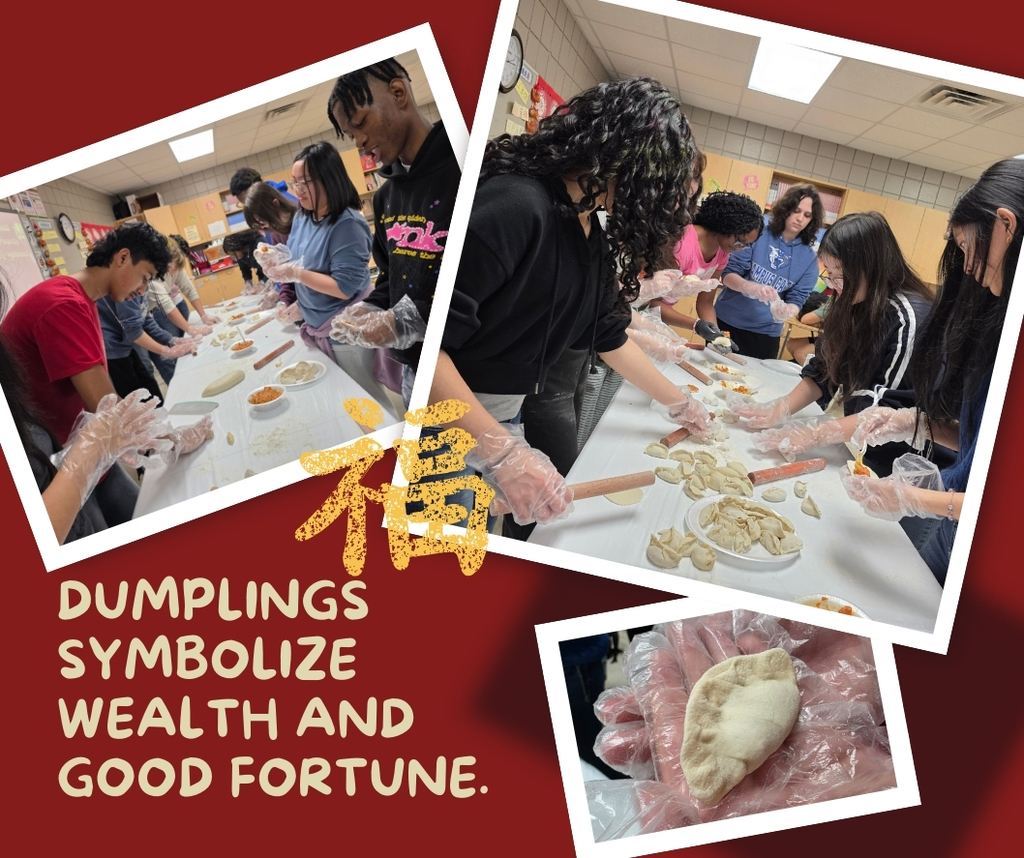 🎉✨ Students in Mrs. Chen’s Chinese classes had a wonderful time celebrating the Chinese New Year with delicious dumplings and creative crafts! 🥟🏮 Did you know the Year of the Fire Horse 🐎 begins on February 17? Chinese New Year, also known as the Spring Festival, is celebrated in China and by many Asian communities worldwide, traditionally lasting 15 days of joy, tradition, and family gatherings. 🌸 Special thanks to Velda Lueders, Coldwell Banker RPM Group, for the generous donation supporting the annual traditions and activities in all Chinese classes at Conway High School! 💙🙏💙 #ChineseNewYear #LunarNewYear #YearOfTheHorse #SpringFestival #CulturalCelebration 🎇