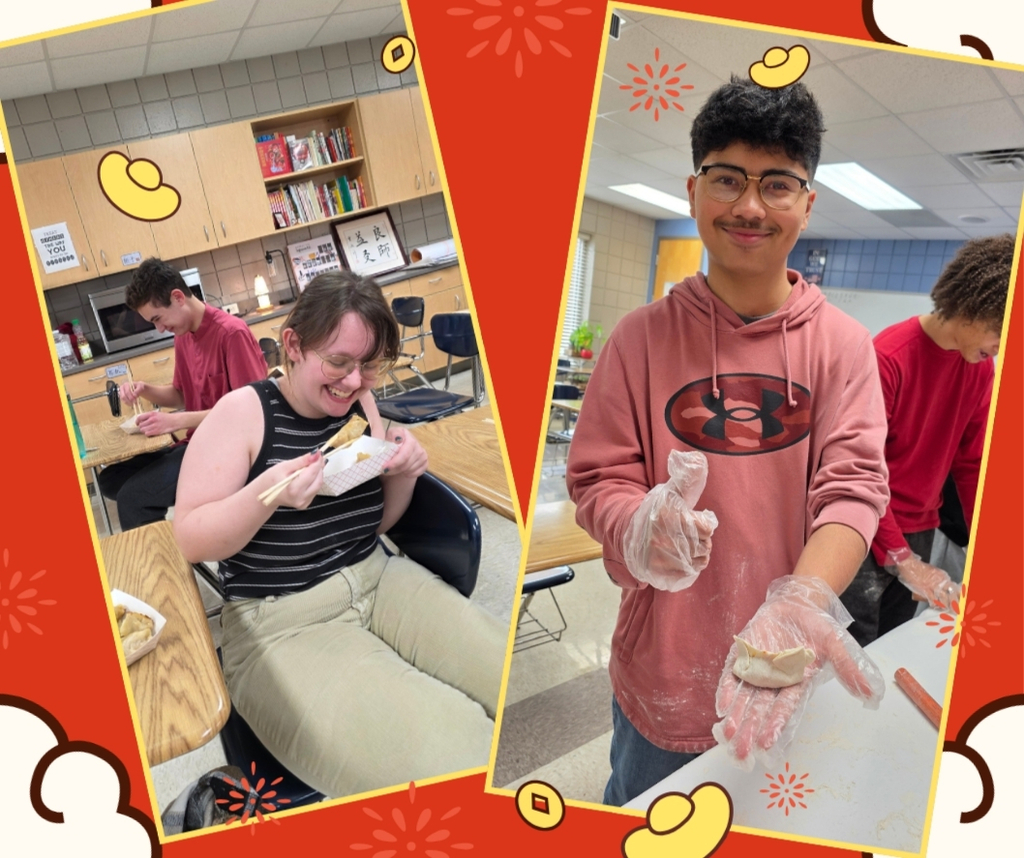 🎉✨ Students in Mrs. Chen’s Chinese classes had a wonderful time celebrating the Chinese New Year with delicious dumplings and creative crafts! 🥟🏮 Did you know the Year of the Fire Horse 🐎 begins on February 17? Chinese New Year, also known as the Spring Festival, is celebrated in China and by many Asian communities worldwide, traditionally lasting 15 days of joy, tradition, and family gatherings. 🌸 Special thanks to Velda Lueders, Coldwell Banker RPM Group, for the generous donation supporting the annual traditions and activities in all Chinese classes at Conway High School! 💙🙏💙 #ChineseNewYear #LunarNewYear #YearOfTheHorse #SpringFestival #CulturalCelebration 🎇