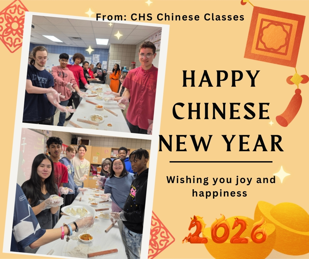 🎉✨ Students in Mrs. Chen’s Chinese classes had a wonderful time celebrating the Chinese New Year with delicious dumplings and creative crafts! 🥟🏮 Did you know the Year of the Fire Horse 🐎 begins on February 17? Chinese New Year, also known as the Spring Festival, is celebrated in China and by many Asian communities worldwide, traditionally lasting 15 days of joy, tradition, and family gatherings. 🌸 Special thanks to Velda Lueders, Coldwell Banker RPM Group, for the generous donation supporting the annual traditions and activities in all Chinese classes at Conway High School! 💙🙏💙 #ChineseNewYear #LunarNewYear #YearOfTheHorse #SpringFestival #CulturalCelebration 🎇