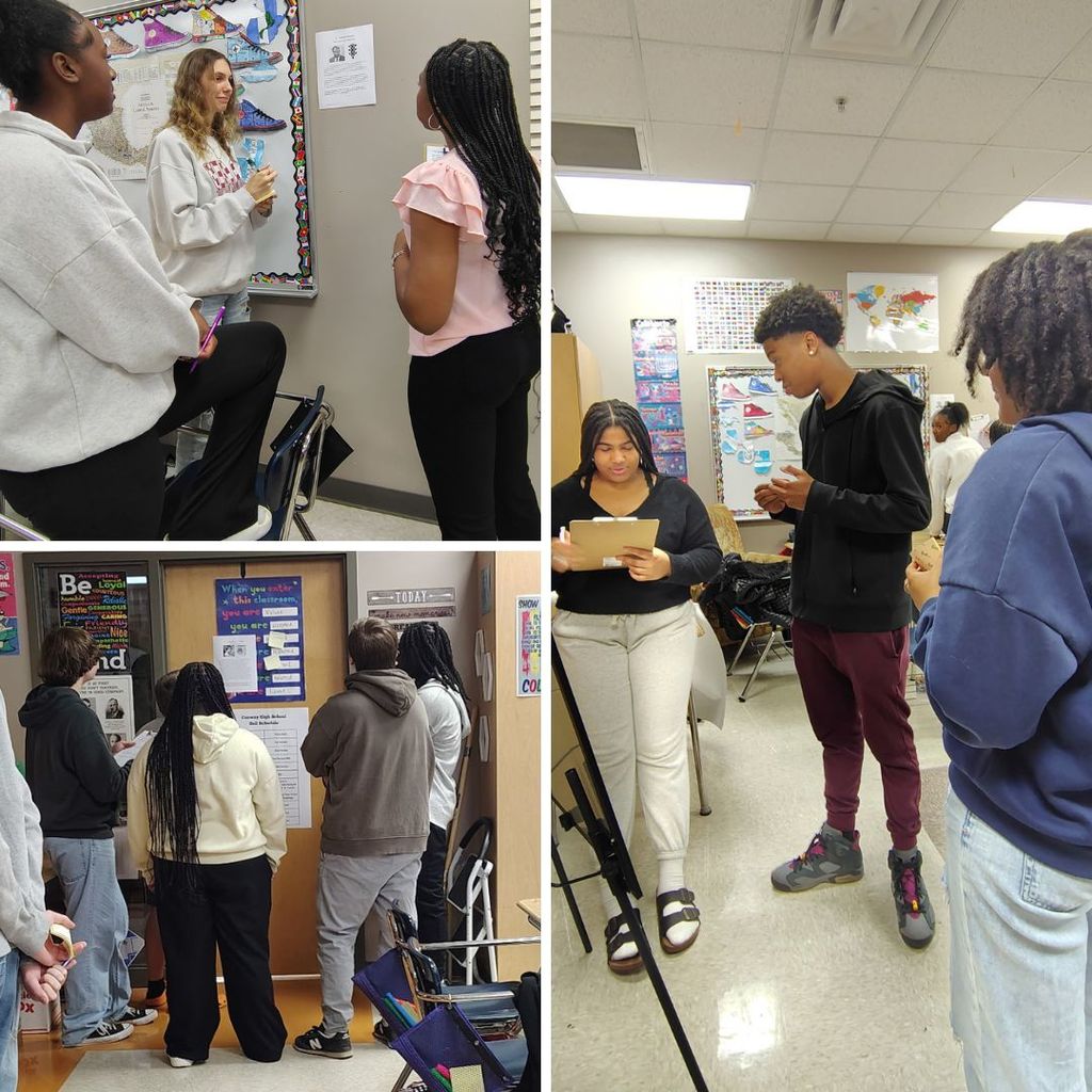 Ms. Dunn’s class wrapped up Black History Month with an inspiring project that combined research, creativity, and real-world problem solving! 🖤  Students first researched influential African Americans and explored the 5 W’s of their impact. They also learned about African American inventors whose ideas still shape the world today.  Inspired by these innovators, students then created their own solutions to real-world problems. Ideas included an AI hairbrush to recommend hair care products, translation glasses to help people communicate across languages, and a hotel-style housing program that would provide shelter, job training, and counseling for people experiencing homelessness.  Students also tackled issues like climate change, world hunger, water quality, school safety, traffic solutions, and even disease detection.  We’re proud of the creativity, innovation, and thoughtful problem-solving from Ms. Dunn’s class! 💡  #WampusCats #BlackHistoryMonth #StudentInnovation