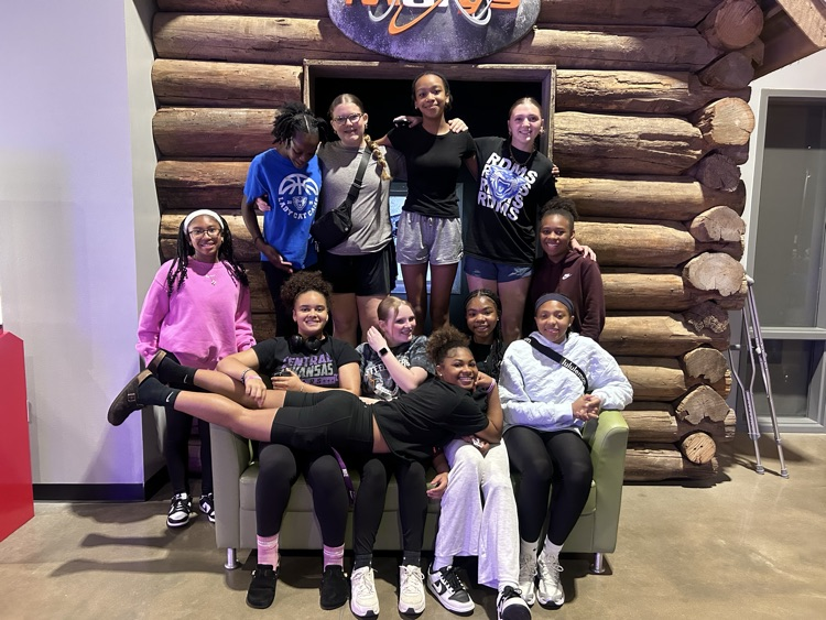 Ruth Doyle Girls Basketball end of season celebration at Malys. 