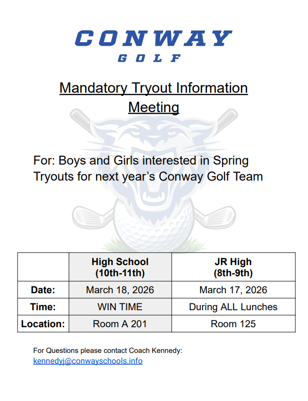 Golf Tryout Meeting 26