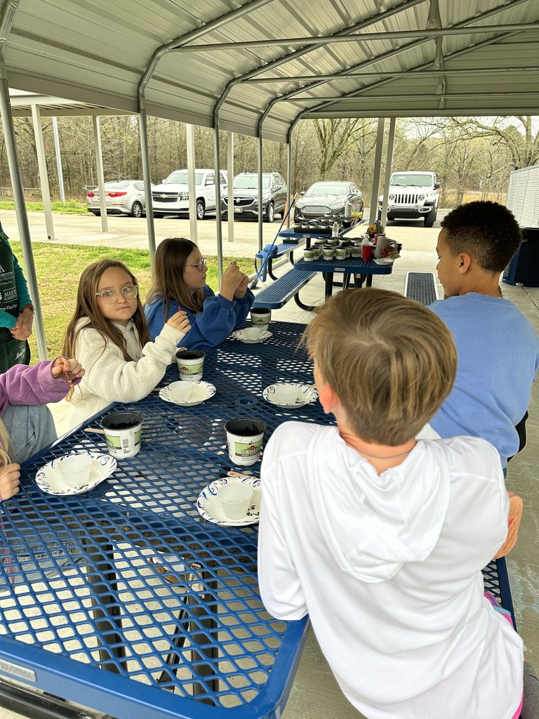 4th grade is so thankful for the Master Gardeners of Faulkner County! They spent their morning helping students plant some sweet surprises and we can’t wait to watch them grow!
