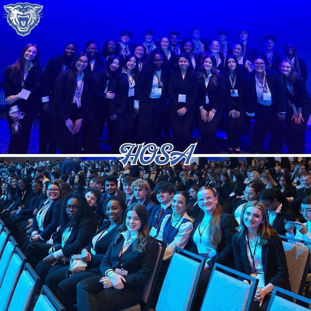 Conway High School students recently represented us at the annual HOSA – Future Health Professionals competition—and they brought home some impressive results! 🩺🏆  We had 32 students compete, with seven events placing among the top competitors. Congratulations to these outstanding students:  🥇 Biotechnology – Cole Britt, 1st Place 🥉 Patient Care Technician – Daniela Chavez, 3rd Place 🥇 Veterinary Science – Brady Norman, 1st Place 🥉 EMT – Jacob Burnsed & Maliee Cushing, 3rd Place 🥈 Epidemiology – Casidy Milliken, 2nd Place 🥉 Health Career Display Board – Flauren Venturini & K-Lynn Crawford, 3rd Place 🥇 Parliamentary Procedure – Mustafa Zia, Landon Harvey, Joshua Mendoza, Abigail Cameran, Jeffry Tan, Will Schlientz, & Hugh Lamey, 1st Place  We’re so proud of these students for their hard work, dedication, and passion for future careers in healthcare. Way to represent CHS! 👏  #WampusCats #CHSPride #FutureHealthProfessionals