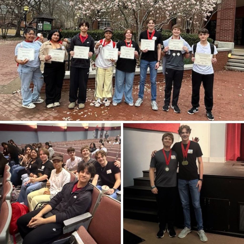 Conway High School students had an outstanding showing at the AFLTA State Foreign Language Competition on March 7! Eight of Señora Tedford’s Spanish students competed alongside students from 25 schools across Arkansas and brought home an impressive list of awards. 🎉🌎  Dance Competition 💃 Second Place: Ne’Riah Fuller  Spanish III Vocabulary Bee 🐝 First Place: Six Erwin Second Place: Ne’Riah Fuller Third Place: Gabriel Decker Fifth Place: Paxton Chrysler  Spanish III Reading 📚 First Place: Gabriel Decker Second Place: Luke Sides  Spanish II Speaking 🎤 First Place: Luke Sides  Spanish III Poetry ✍️ First Place: Six Erwin  Spanish III Heritage Speakers Poetry 📝 First Place: Ian Garcia  Advanced Spanish Heritage Speakers Reading 📖 First Place: Edith Nolasco Third Place: Yareczi Martinez  We are incredibly proud of these students for representing Conway so well and showcasing their language skills on the state stage. ¡Excelente trabajo! 👏  #WampusCats #ConwayHigh #CHS