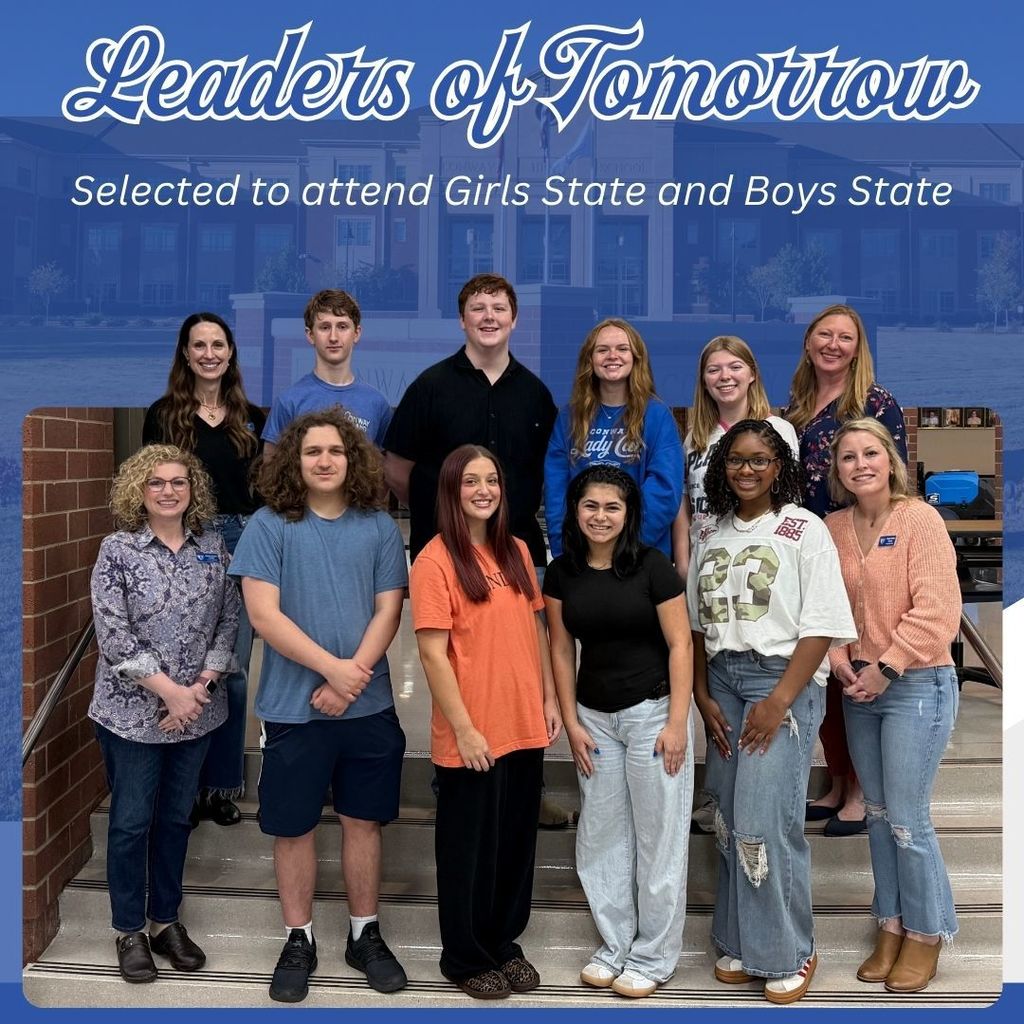 🎉 Congratulations to our CHS students who have been accepted to Girls State and Boys State! 🇺🇸  Girls State: Ashlyn Readnour, Milina Michel, Zoe Ryken, Amelia Garrett, and India McCuien Boys State: Landon Wharton, Mason Rollans, and John Carder  We are so proud of these students for earning this incredible opportunity to develop leadership skills, learn about government, and make a difference in their communities. 💙💛  #CHSPride #FutureLeaders #GirlsState #BoysState #WampusCats