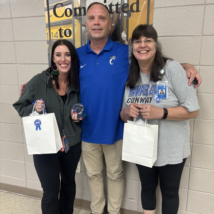 Teacher and employee of the month 