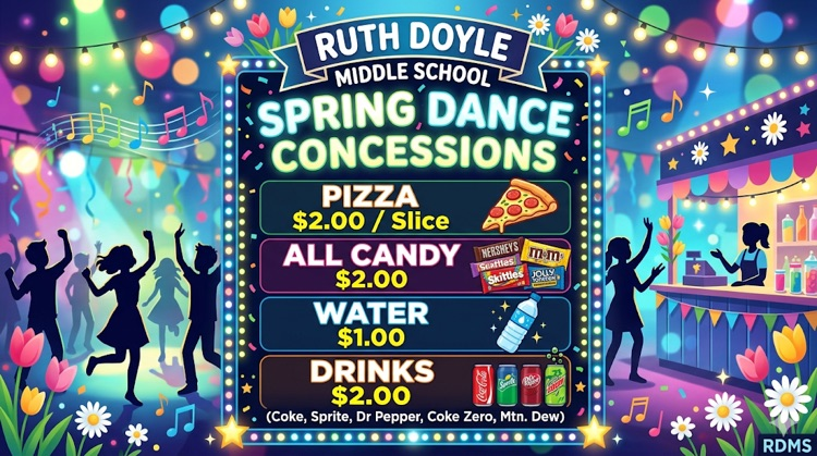 concession stand flyer