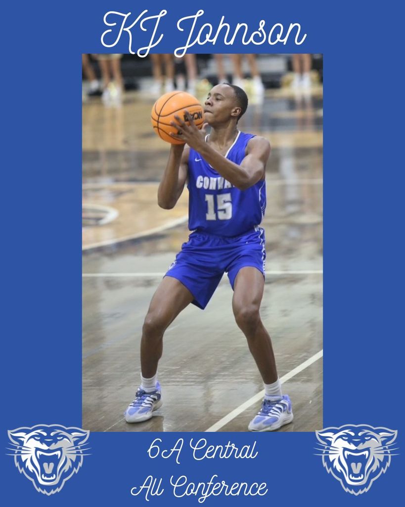 Congratulations to KJ Johnson on being named to the 6A Central All Conference Team!