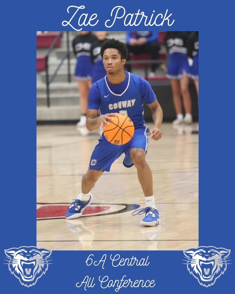 Congratulations to Zae Patrick on being named to the 6A Central All Conference Team!