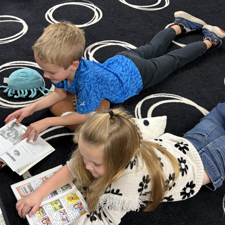 kids earning read-a-thon minutes 