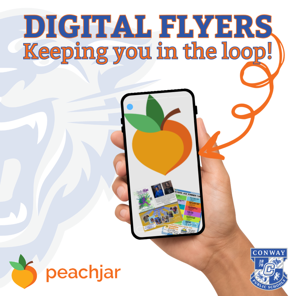 digital flyers keeping you in the loop graphic