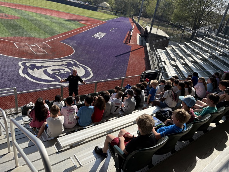 Thank you to UCA’s head baseball coach, Nick Harlan for helping 4th grade kick off their final literacy module of the year!! We can’t wait to learn about the history of baseball.  
