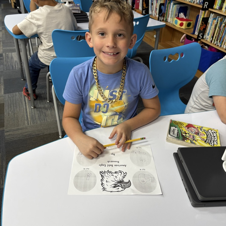 students doing research