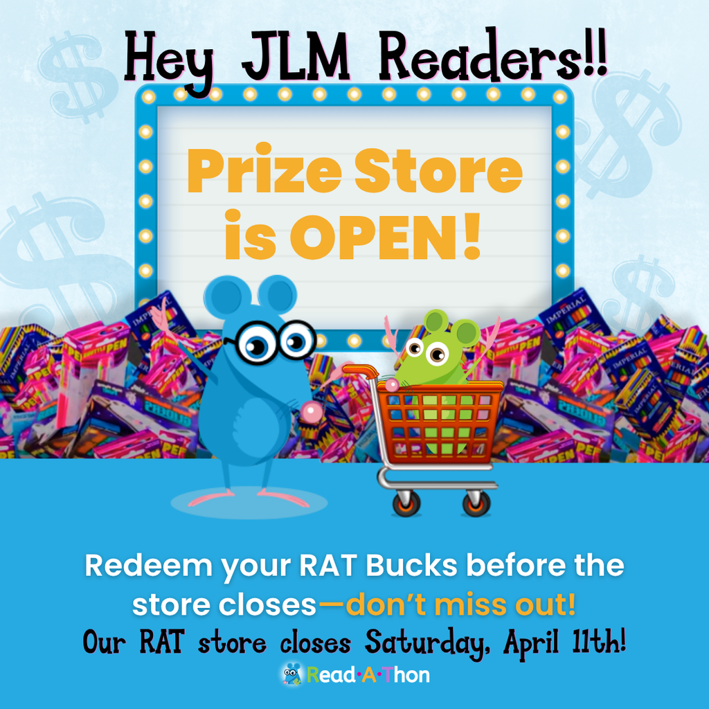 Redeem your RAT bucks before the store closes- don't miss out! Our RAT store closes Saturday, April 11th