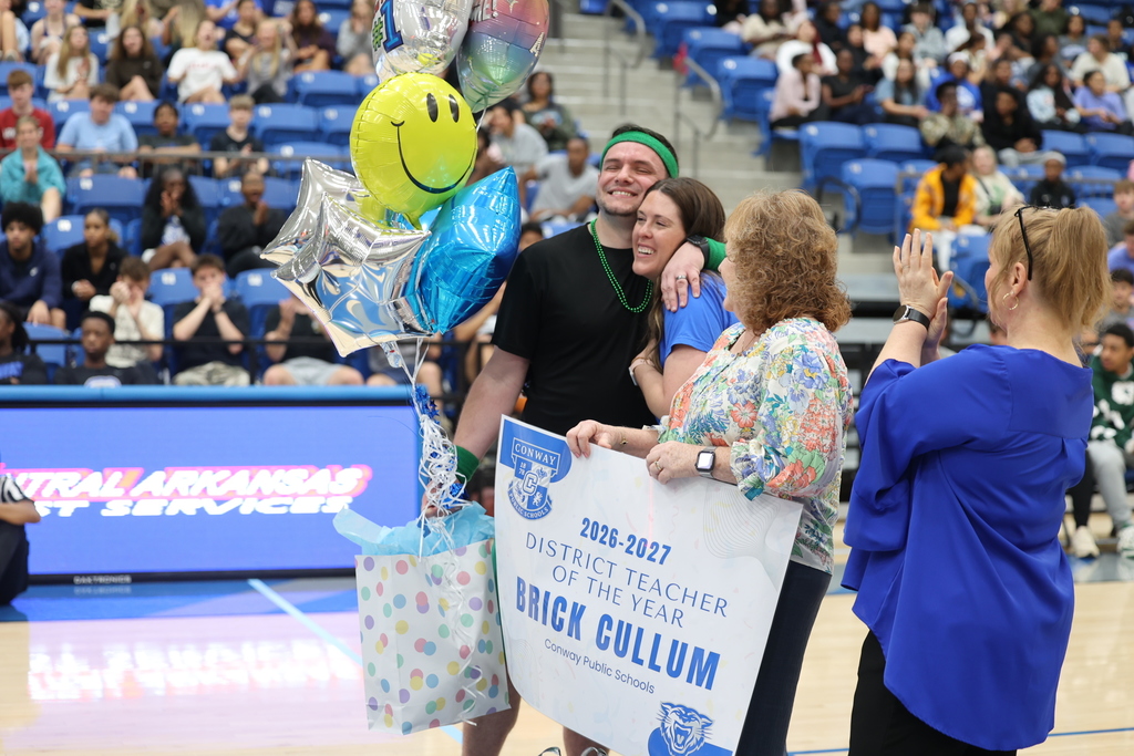 Brick Cullum District Teacher of the year photo