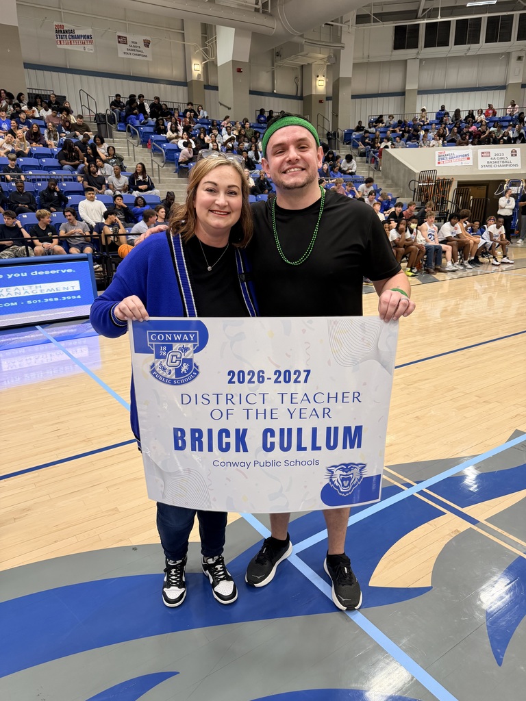 Brick Cullum District Teacher of the year photo