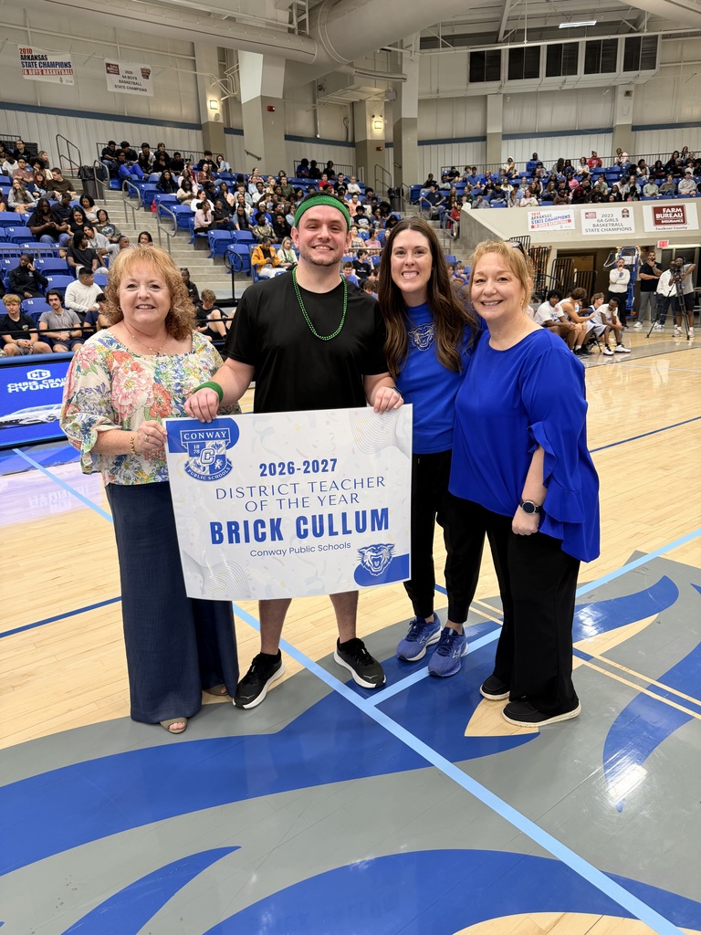 Brick Cullum District Teacher of the year photo