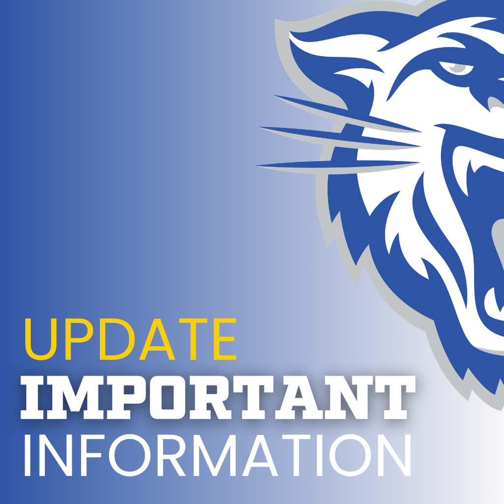 Update Important Information graphic