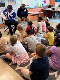 Our 2nd graders really enjoyed when members of the Phi Beta Sigma Fraternity from UCA came to read this week! 
