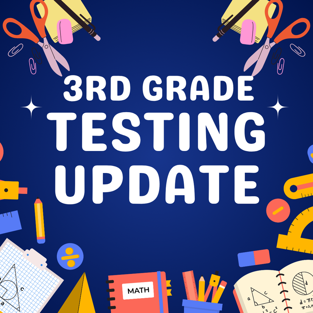 Please note this important Wednesday afternoon state testing update: Conway Public Schools will resume ATLAS testing for 3rd grade students on Monday, April 20.  