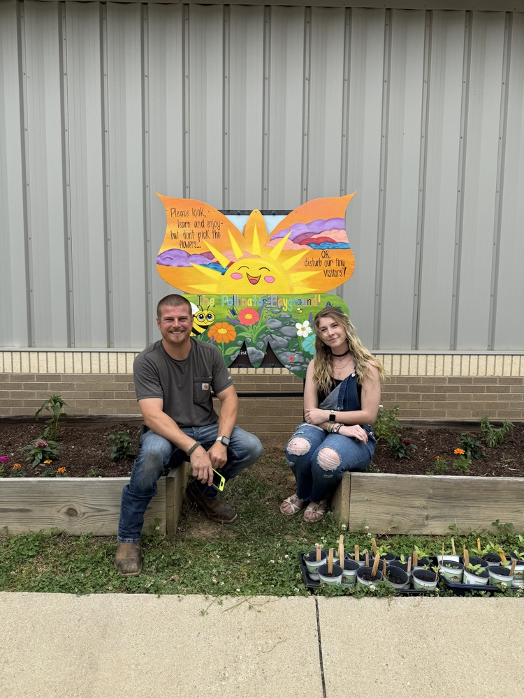 Thanks so much! Jenna if you will post:   Thank you so much to Melanie DeLaughter (Chandler’s mom) for making such a beautiful sign for our butterfly garden!  