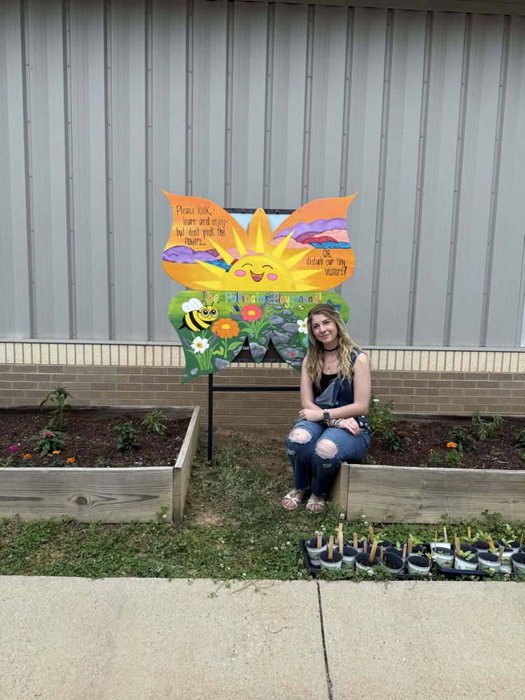 Thanks so much! Jenna if you will post:   Thank you so much to Melanie DeLaughter (Chandler’s mom) for making such a beautiful sign for our butterfly garden!  