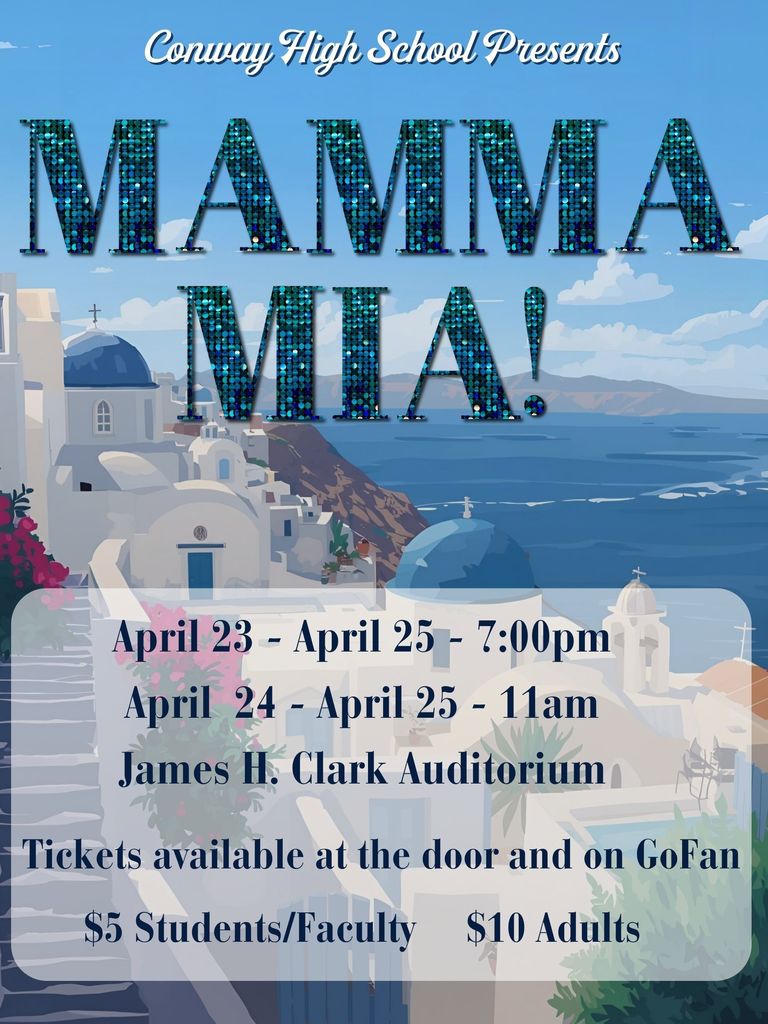 Mamma Mia flyer