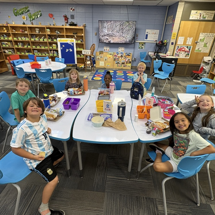 lunch in the library 