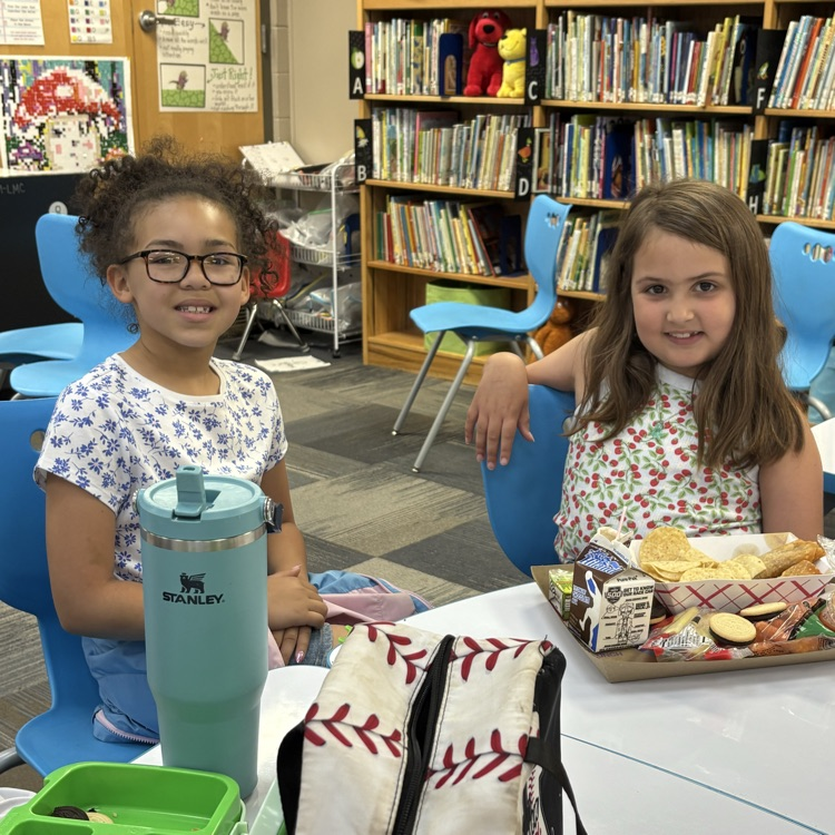 lunch in the library 