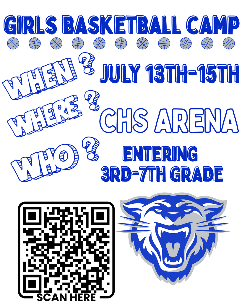 girls basketball camp flyer