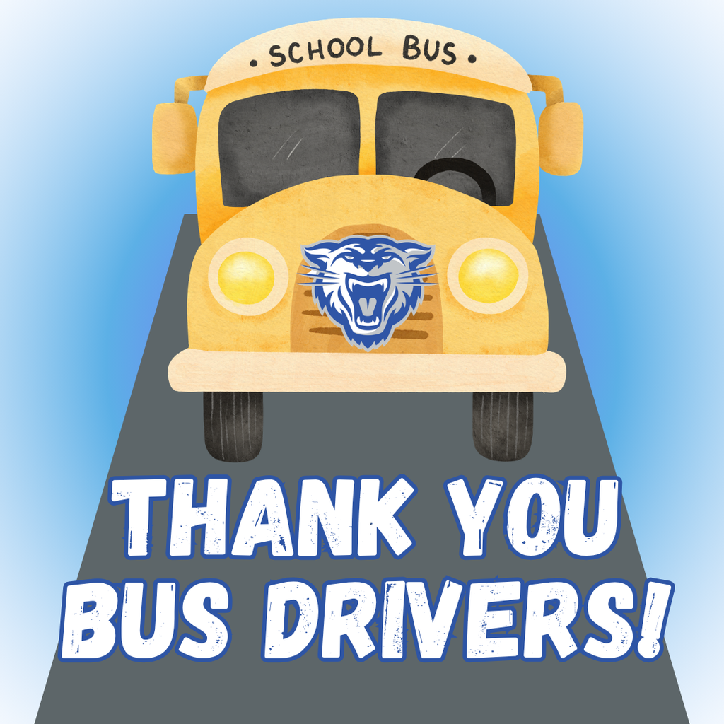 Today we celebrate the incredible men and women who are the first smile our students see in the morning and the last friendly face they see in the afternoon.  Rain or shine, early mornings and long routes — our bus drivers safely carry the most precious cargo of all. They do so with patience, kindness, and a whole lot of heart.  Thank you for keeping our students safe, building relationships, and starting and ending each school day with care.  If you see a bus driver today, be sure to share a smile, a wave, or a heartfelt THANK YOU!