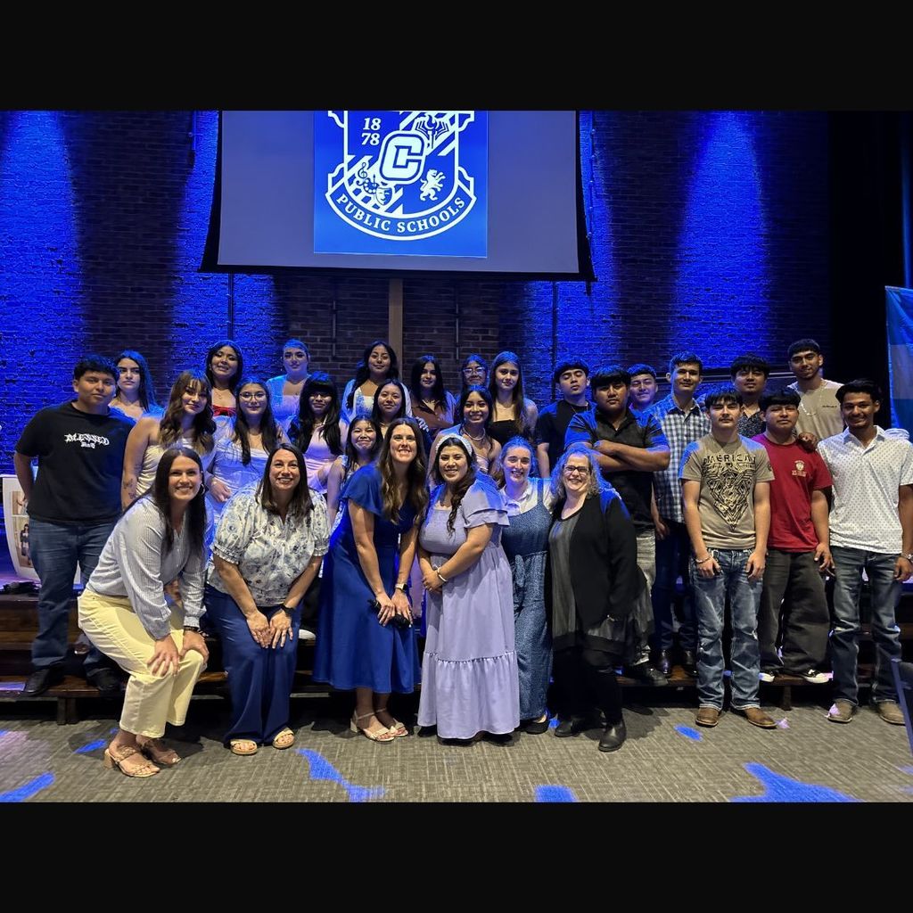 ESL seniors and their instructors.