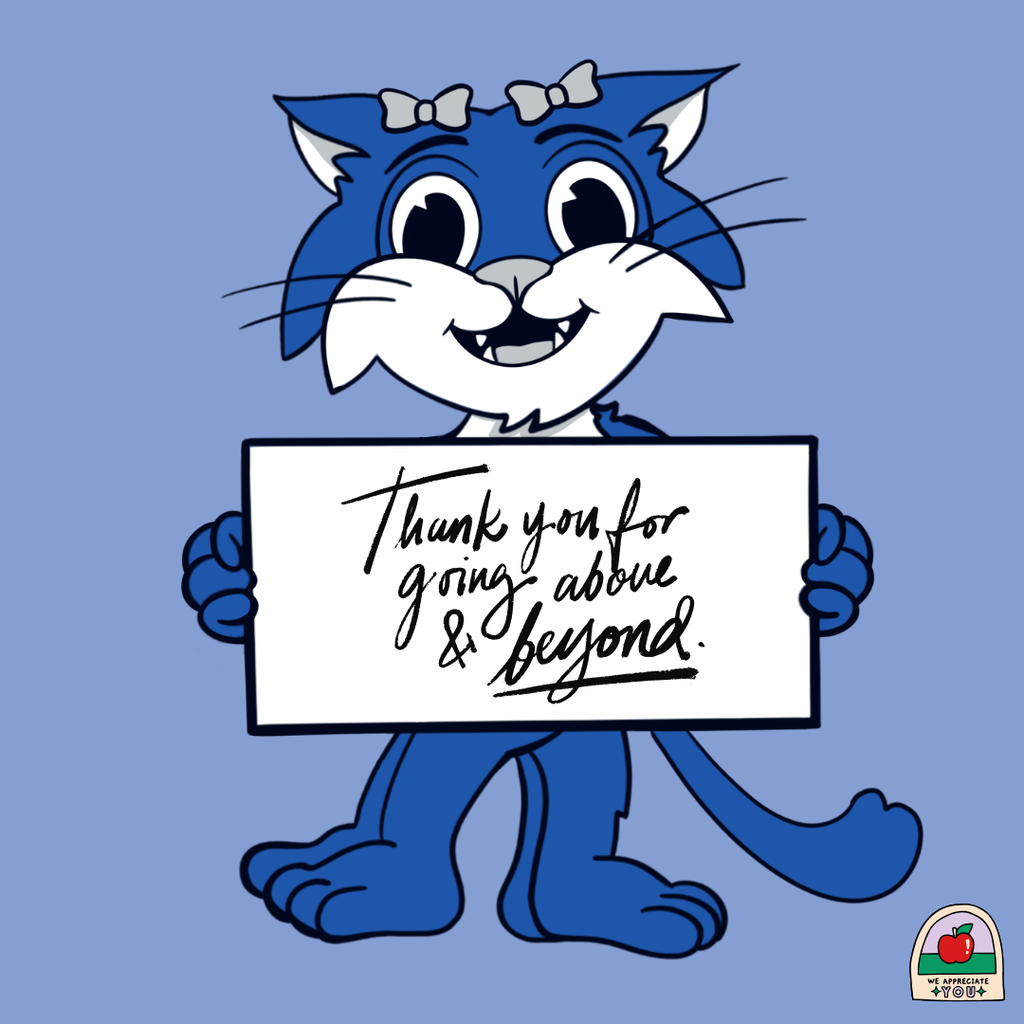 Thank you for going above and beyond with a wampus cat