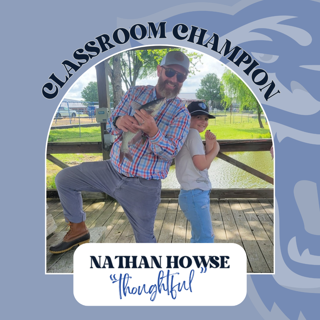 Nathan Howse, Classroom Champion, "Thoughtful"