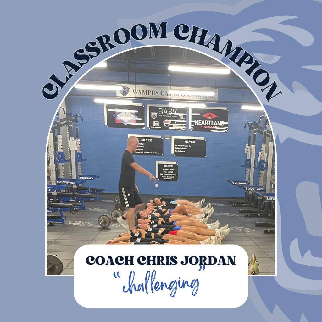 Coach Chris Jordan "Challenging"