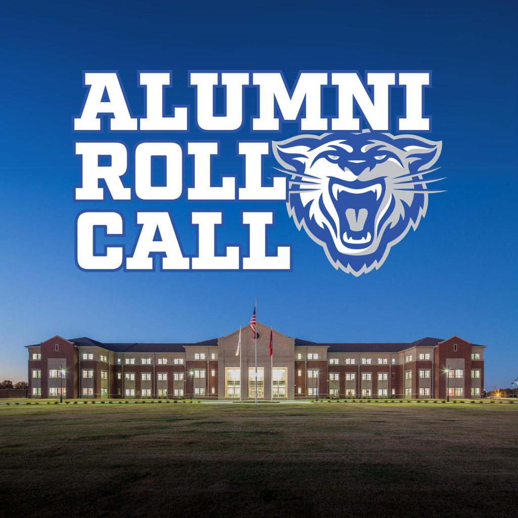 alumni roll call with CHS in the background