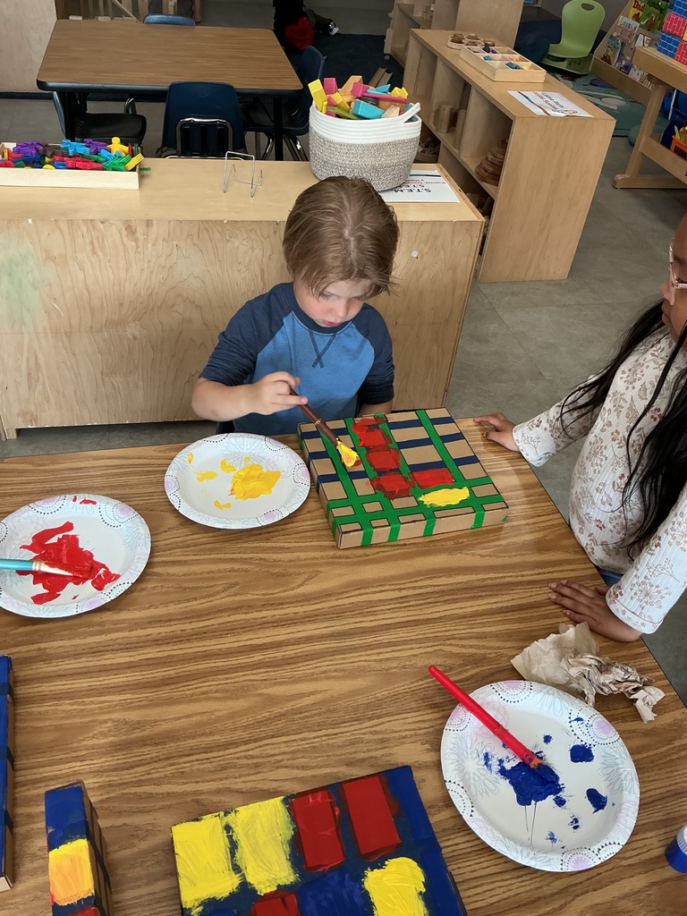 child painting 
