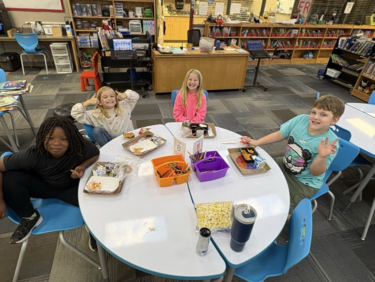 lunch in the library