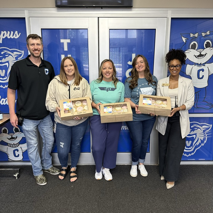 staff with cookies