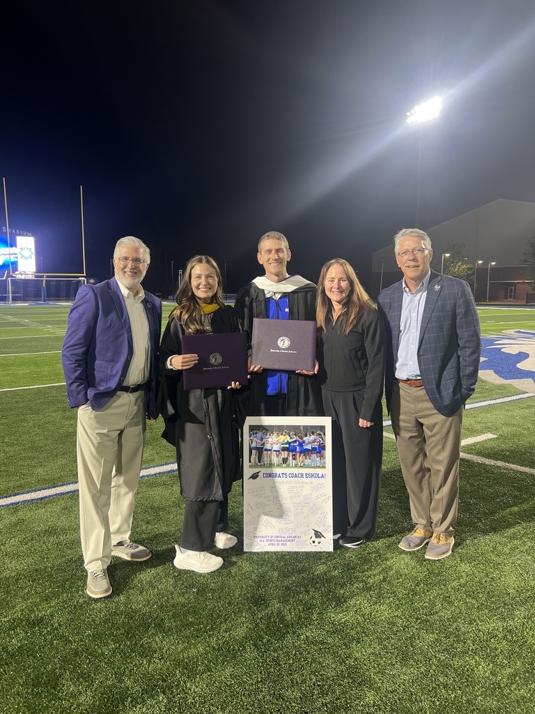 Graduation photo of soccer coach