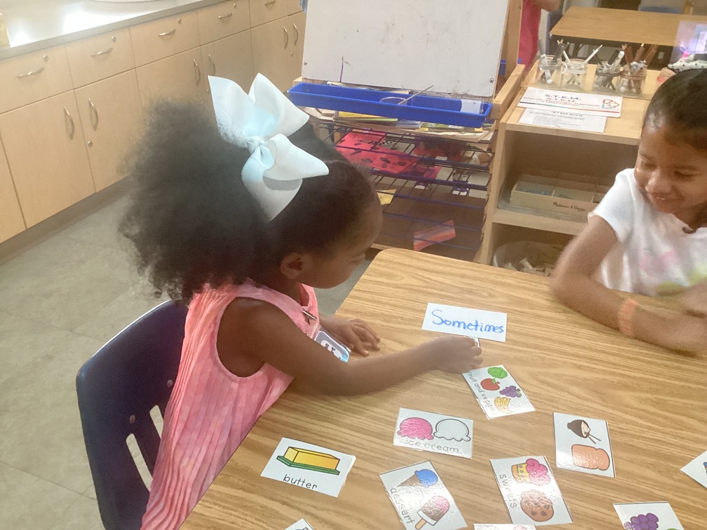 small group with children 