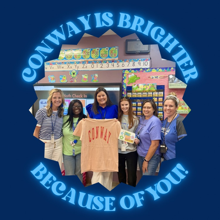Conway is brighter bc of you! 