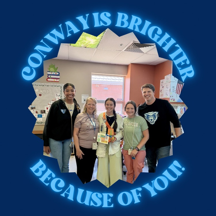 Conway is brighter bc of you! 