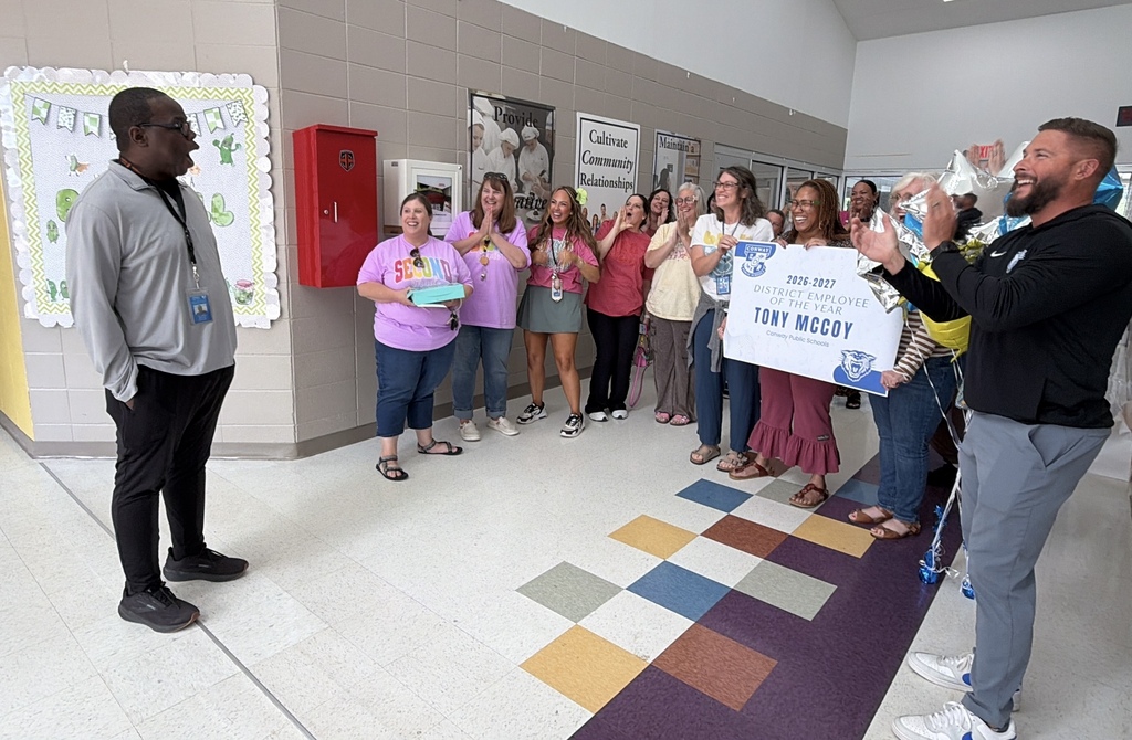 Tony McCoy CPSD District Employee of the Year
