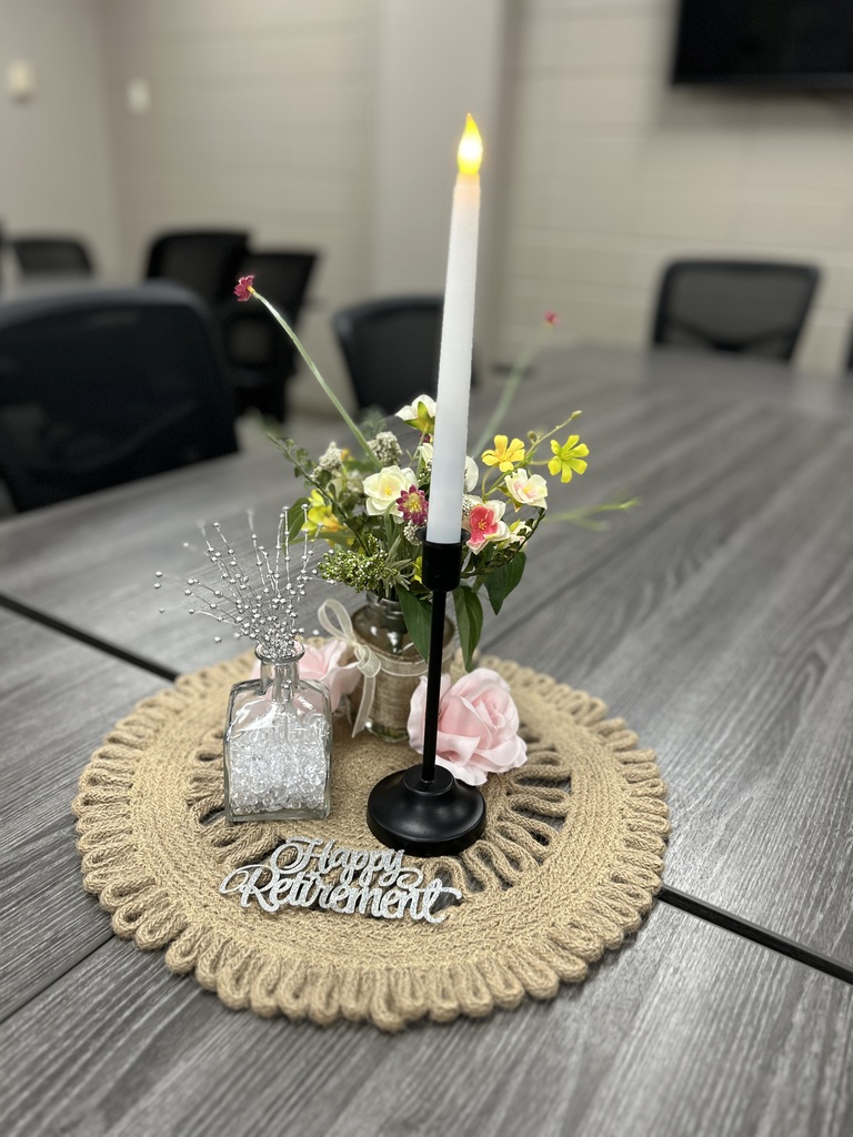 retirement centerpiece