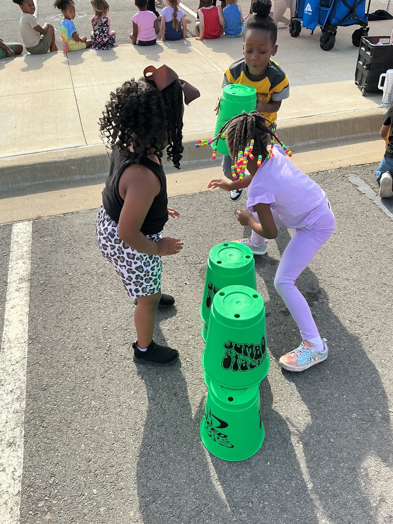 playing cup stacking game