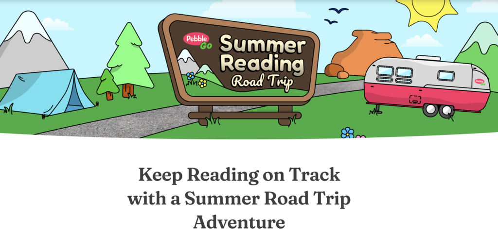 Keep reading on track with a summer road trip adventure