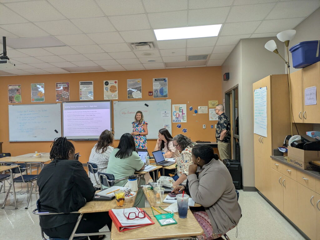 Picture of teachers are professional development 